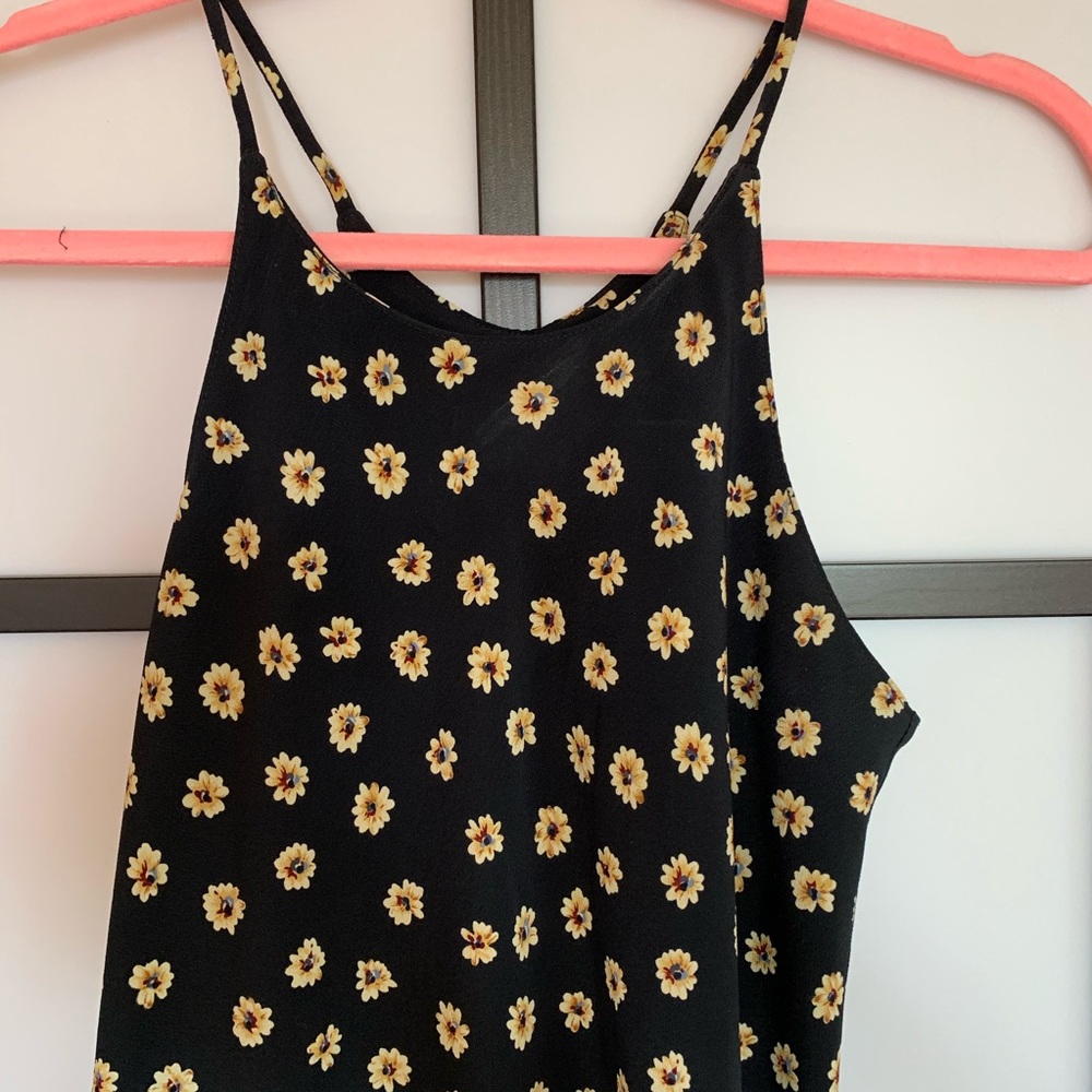 Vintage flower long dress